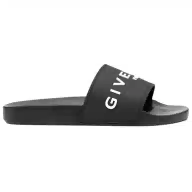 Givenchy Slides Black White