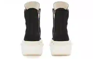 Rick Owens DRKSHDW High Top Sneakers Black White