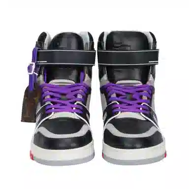 Louis Vuitton Trainer High Top Grey Black