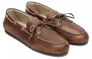 Miu Miu Boat Shoes Brown