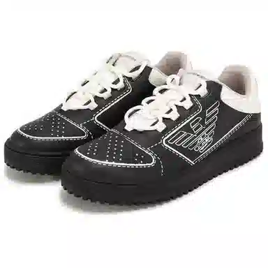 Emporio Armani Low Top Sneakers Black