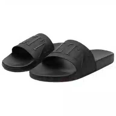 Valentino Slide Sandals Black