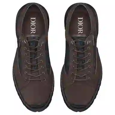 DIOR Combat Derby Low Brown