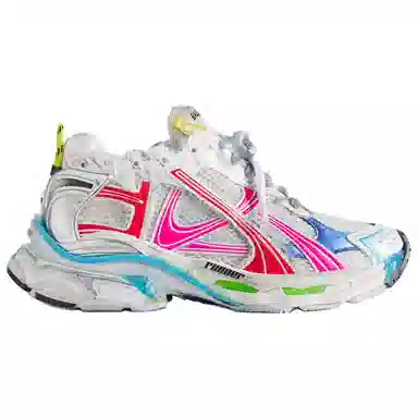 Balenciaga Kids Casual Sneakers White