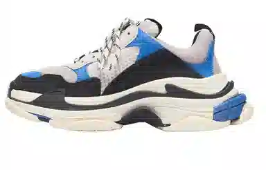 Balenciaga Triple S White Blue