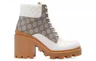 Gucci GG Supreme Ankle Boots
