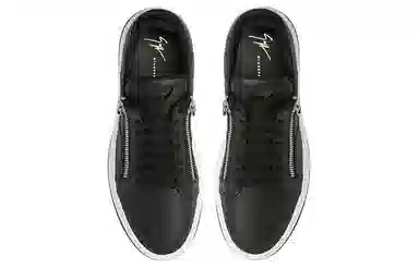 Giuseppe Zanotti GZ94 Lace-Up Low Sneakers Black