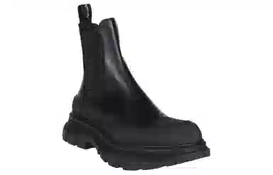 Alexander McQueen Tread Slick Chelsea Boots Black