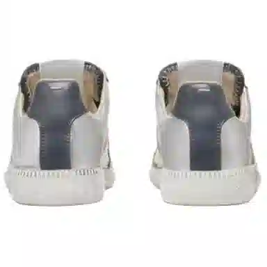 Maison Margiela Replica Low Top Sneakers Silver