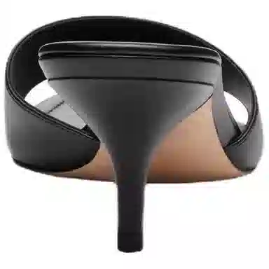 COACH Leather Square Toe Mule