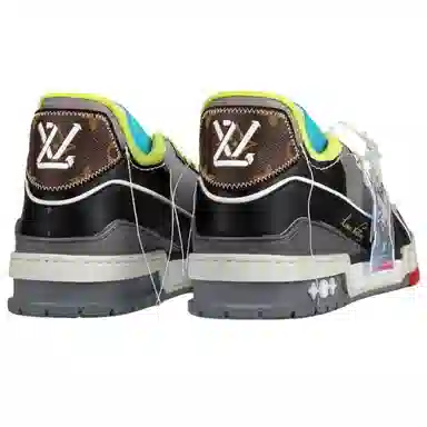 Louis Vuitton Trainer Sea Blue Black