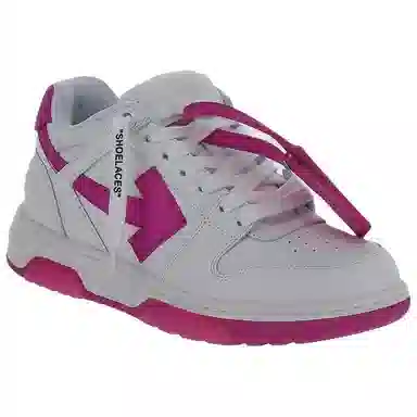 OFF-WHITE Out Of Office White Pink