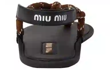 Miu Miu Brown Sandals