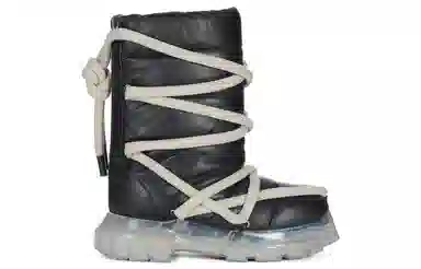 Rick Owens Luxor Black Boots