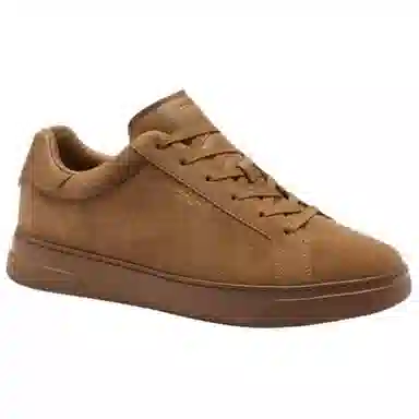 Coach Highline Round Toe Low Top Sneakers Brown