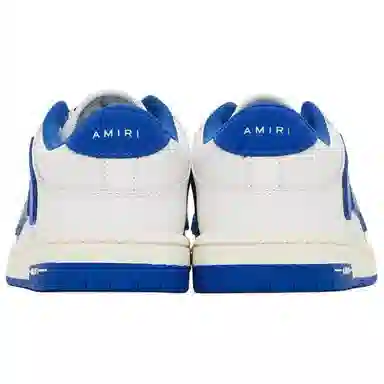 AMIRI Skel-Top White Blue