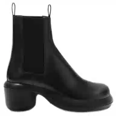 Jil Sander Chelsea Boots Black