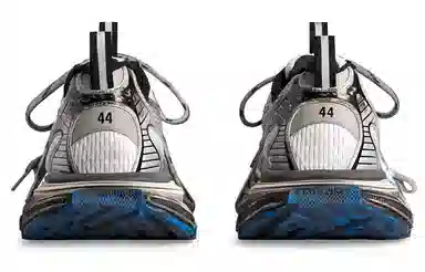 Balenciaga 3XL Silver Blue