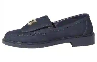 Chanel Loafers Blue