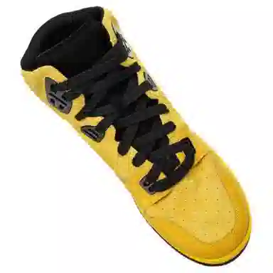Acne Studios High-Top Sneakers Yellow