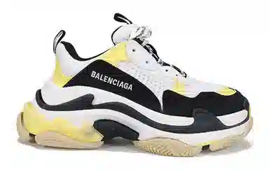 Balenciaga Triple S White Black