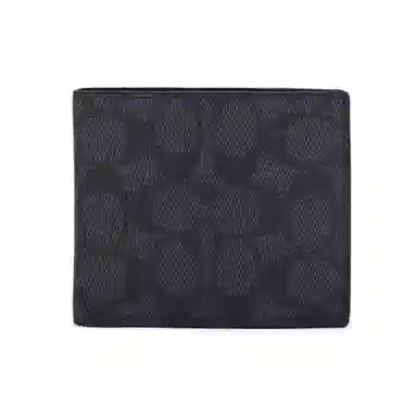 COACH ID Billfold Black