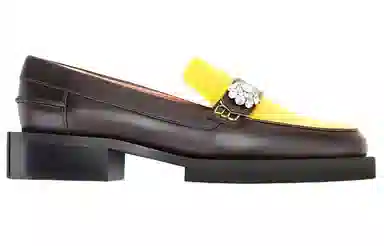 GANNI Loafers Spectrum Yellow