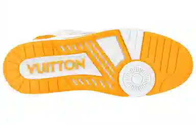 Louis Vuitton Trainer White Yellow
