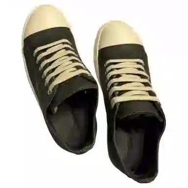Rick Owens Low Top Sneakers Black