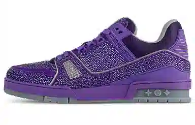 LOUIS VUITTON Trainer Low Purple