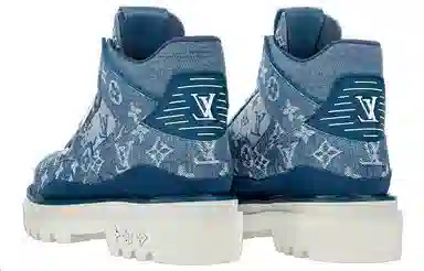 Louis Vuitton Ankle Boots Blue