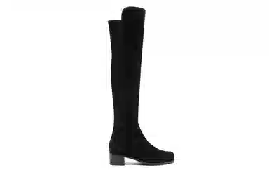 Stuart Weitzman SW Over-the-Knee Leather Suede Boots