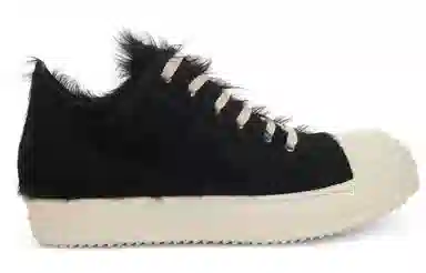 Rick Owens Low Top Sneakers Black