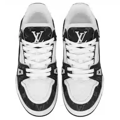 Louis Vuitton Trainer Black White
