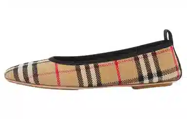 Burberry Vintage Check Ballet Flats Beige