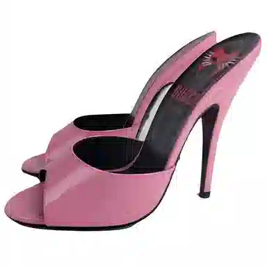 Gucci Pink Slide Sandals