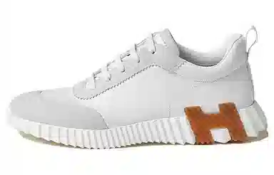 Hermes Bouncing White Brown