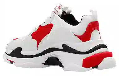 Balenciaga Triple S White Red