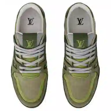 Louis Vuitton Trainer Low Green