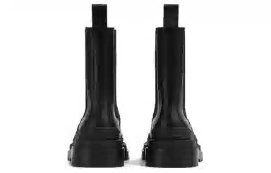 Bottega Veneta Tire Chelsea Boots Black