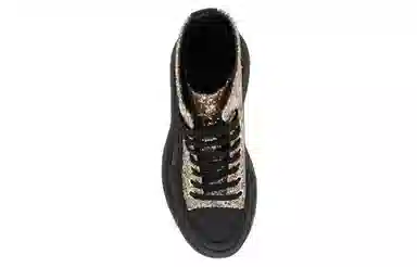 Alexander McQueen Tread Slick Gold