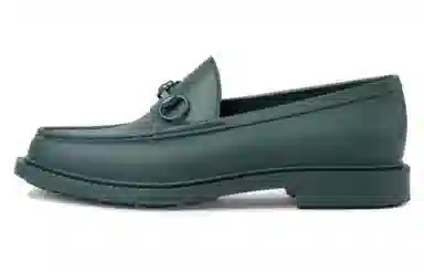 Gucci Rubber Loafer Deep Green