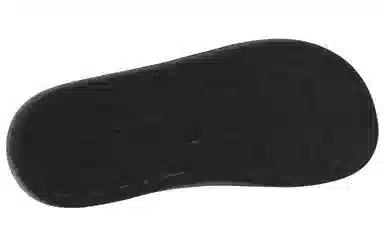 Alexander McQueen Hybrid Rubber Slide Sandals Black