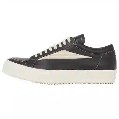Rick Owens Low-Top Black White