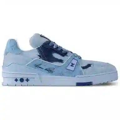 Louis Vuitton Trainer Denim Blue