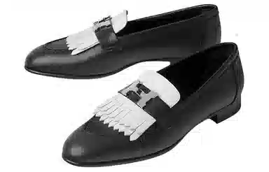 Hermes Loafers Black