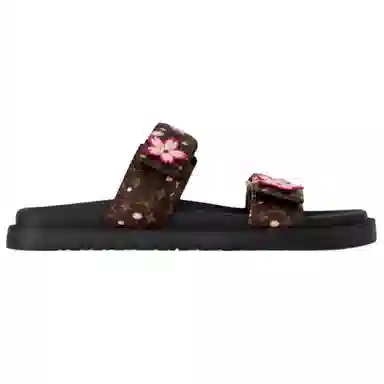 Louis Vuitton x Takashi Murakami Sunset Slide Brown