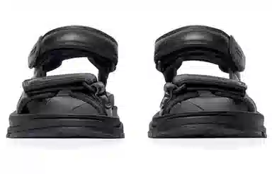 Balenciaga Tourist Sandals Black