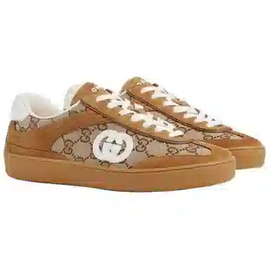 Gucci Brown Low-Top Sneakers