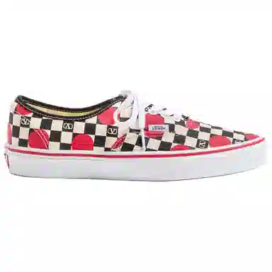 Valentino x Vans Vlogo Low Canvas Sneakers Red